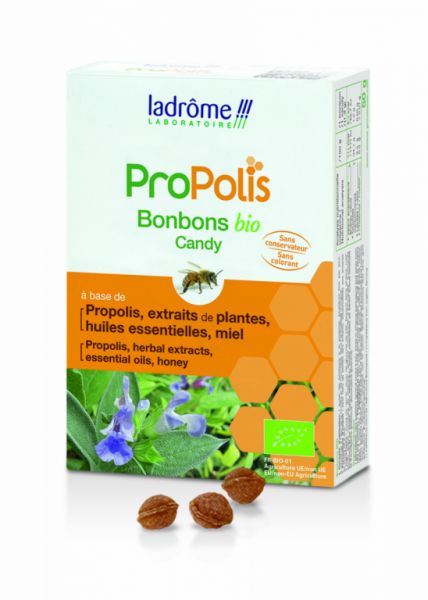 BONBONS PROPOLIS PROVENÇALE BIO 50 gr - LADROME