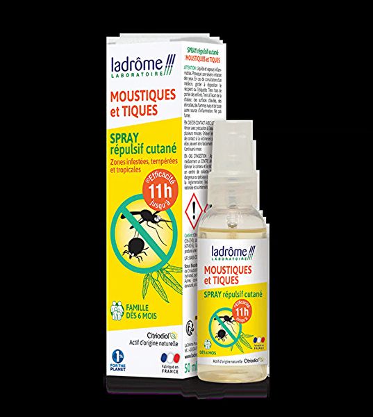 Anti-Mosquito Spray Bio 50 ml - LADROME