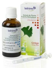 köpa LADROME EKOLOGISK GINGKO BILOBA EXTRAKT 50 ml Förbi 9,95€