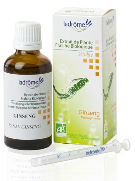 ESTRATTO DI GINSENG BIOLOGICO 50 ml - LADROME