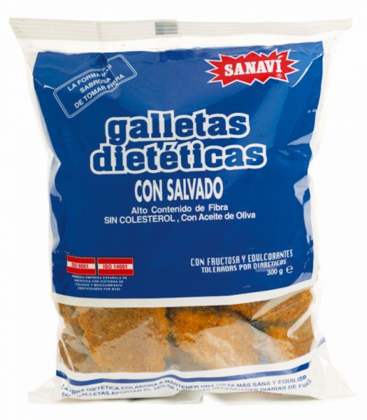 BISCUIT SALVADO 300 gr - SANAVI