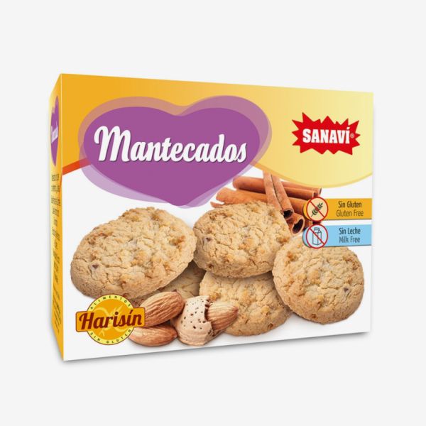 Gluten-free shortbreads 200 gr - SANAVI