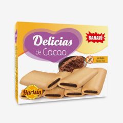 Buy SANAVI GLUTEN FREE CHOCOLATE DELIGHTS 6 Units By 2,95€