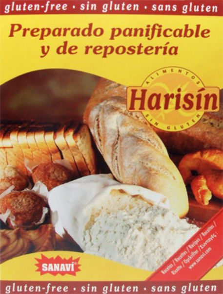 PREPARADO PANIFICABLE SIN GLUTEN 500 gr - SANAVI