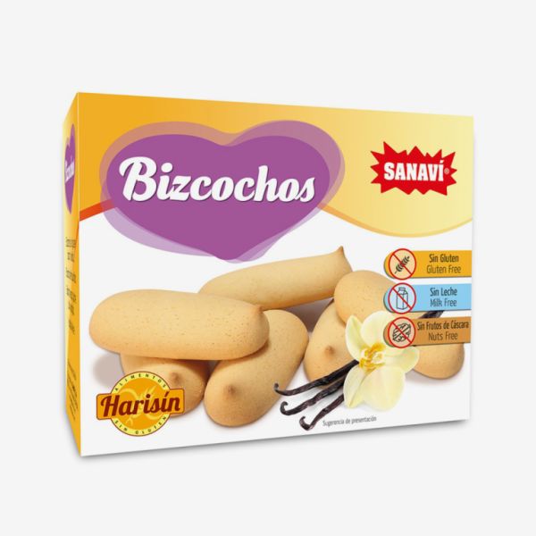 BESCOTXOS VAINILLA SENSE GLUTEN - SANAVI