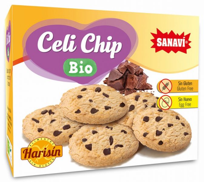 BISCOITOS SEM GLÚTEN CELICHIP 150 Gr. - SANAVI