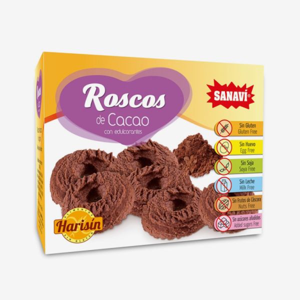 Gluten-free Cocoa Donuts 150 g - SANAVI