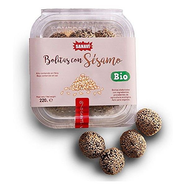 BIO Sesambällchen 220 g - SANAVI