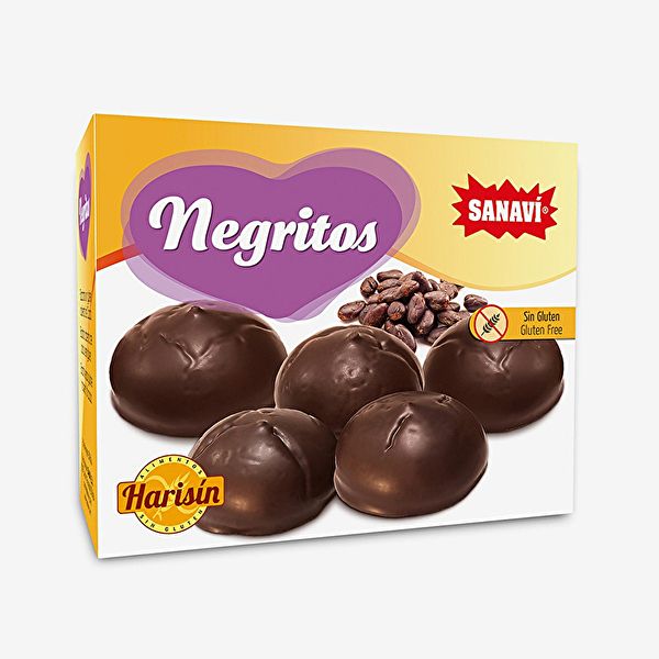 Glutenfreie Negritos 150 gr - HARISIN - SANAVI