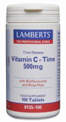 Buy LAMBERTS VITAMIN C 500MG WITH BIOFLAVONOIDS 100 Tabs By 19,75€