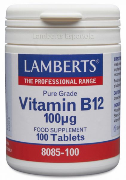 Vitamin B12 100 Tabletten - LAMBERTS