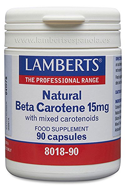 Beta Carotè Natural 90 Càpsules - LAMBERTS