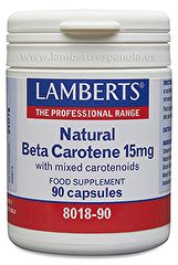 Comprare LAMBERTS Beta Carotene Naturale 90 Capsule Di 33,95€