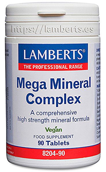 Mega Mineral Complex 90 Tabletes - LAMBERTS