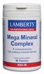 Comprar LAMBERTS Mega Complexo Mineral 90 Comprimidos Por 31,20€