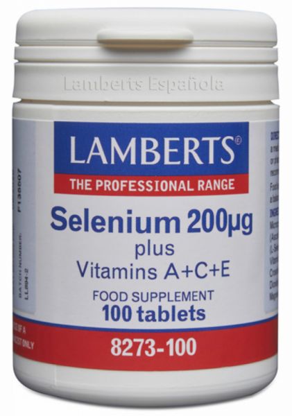 Selen 200 och vitamin A, C, E 100 tabletter