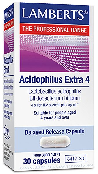 Acidophilus Extra 4 30 Cápsulas - LAMBERTS