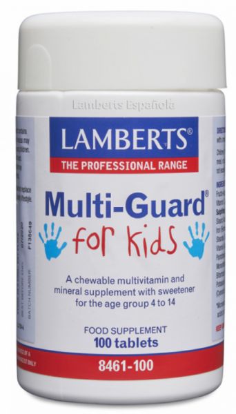 Multi Guard® For Kids 100 Tabletas - LAMBERTS