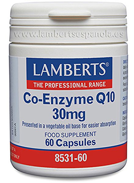 Co-enzym Q10 30 mg 60 tabletten - LAMBERTS