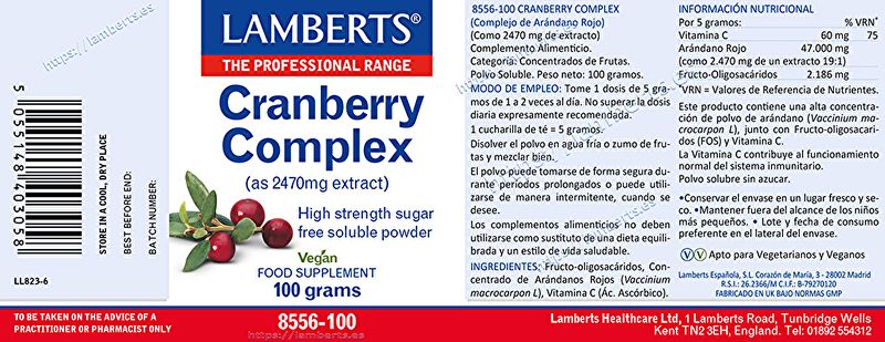 Complex de Nabiu Vermell 100 g - LAMBERTS Img 2