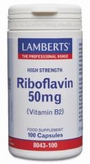 köpa LAMBERTS Riboflavin (Vitamin B2) 100 kapslar Förbi 21,95€