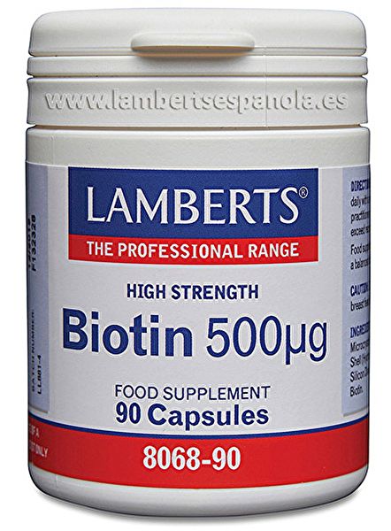 Biotin 90 Capsules - LAMBERTS