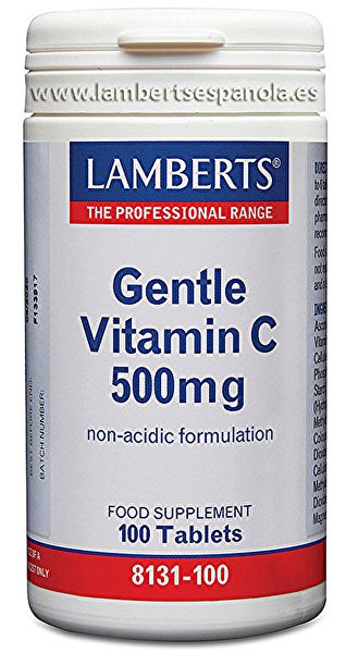 Gentle Vitamin C 100 Tablets - LAMBERTS