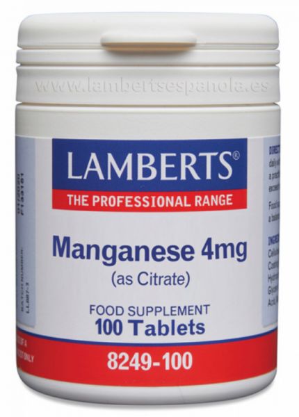 Mangaan 100 capsules - LAMBERTS