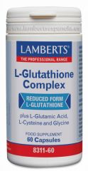 Kopen LAMBERTS L-glutathioncomplex 60 capsules Door 37,85€