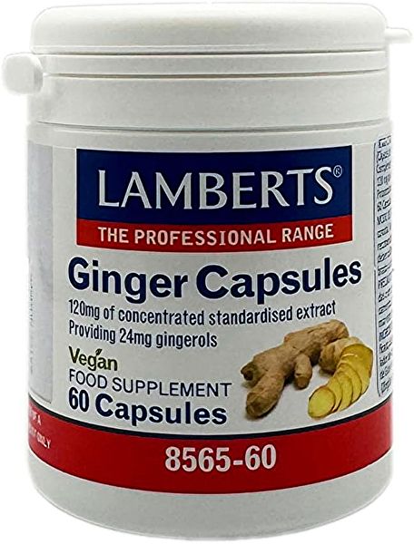 Gember 60 capsules - LAMBERTS Img 4