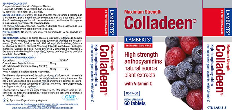 Colladeen 60 tabletten - LAMBERTS Img 2