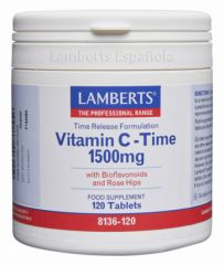 Buy LAMBERTS VITAMIN C 1500MG WITH BIOFLAVONOIDS 120 Tabs By 46,95€