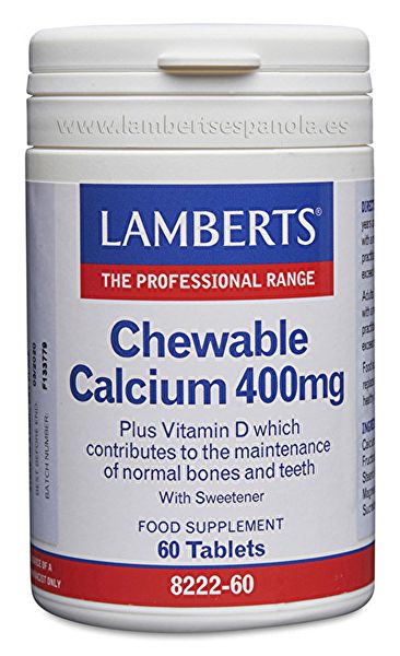 Chewable Calcium 60 Tablets - LAMBERTS