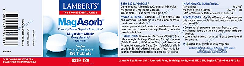 Magasorb 180 tabletten - LAMBERTS Img 2