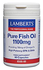 Buy LAMBERTS Pure Fish Oil 60 Capsules By 31,30€