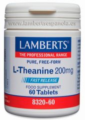 Comprar LAMBERTS L-Teanina 200 mg 60 Cápsulas Por 42,95€