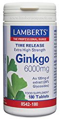 Comprar LAMBERTS Ginkgo Biloba 180 Cápsulas Por 55,85€