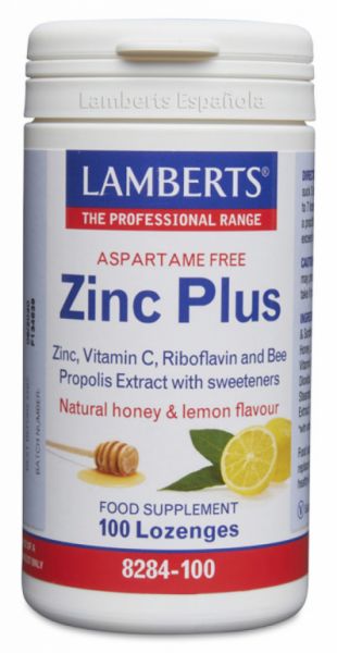 Zinc Plus 100 Pastillas - LAMBERTS