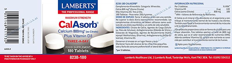 Calasorb® 180 Comprimés - LAMBERTS Img 2