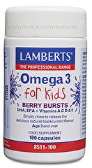 Comprar LAMBERTS Omega 3 Nens 100 Càpsules Per 30,80€