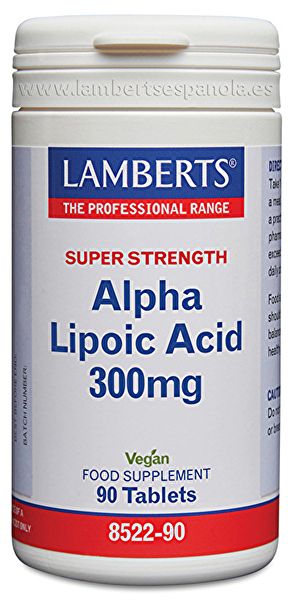 Acide Alpha Lipoïque 90 Comprimés - LAMBERTS