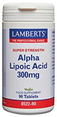 Buy LAMBERTS Alpha Lipoic Acid 90 Tablets By 36,95€