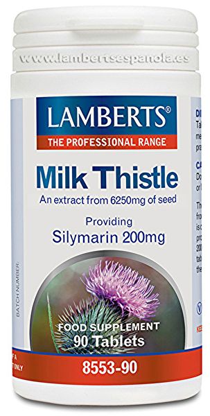 Milk Thistle 90 Capsules - LAMBERTS