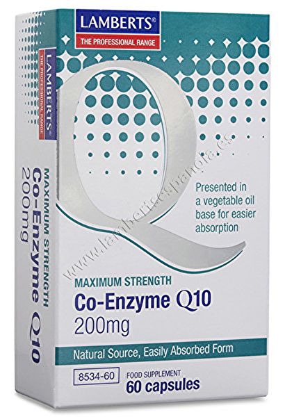 Co-enzym Q10 200 mg 60 tabletten - LAMBERTS