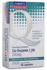 Buy LAMBERTS Coenzyme Q10 200 mg 60 Tablets By 73,85€