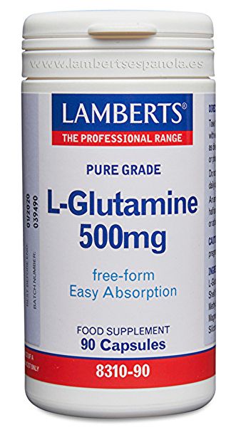 L-Glutamin 500 mg 90 Tabletten - LAMBERTS