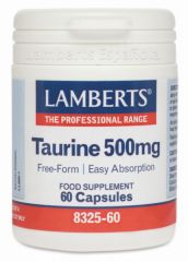 Comprare LAMBERTS Taurina 500 mg 60 Capsule Di 23,85€