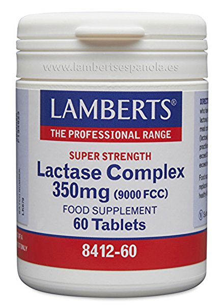 Complejo de Lactasa 350 mg 60 Cápsulas - LAMBERTS