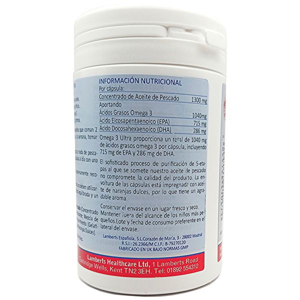 Omega 3 Ultra 60 capsule - LAMBERTS Img 4