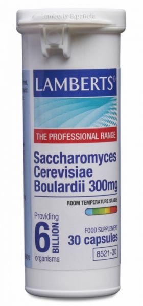 Saccharomyces Boulardii 30 Cápsulas - LAMBERTS